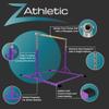Z Athletic Gymnastics Expandable Kip Bar view 4