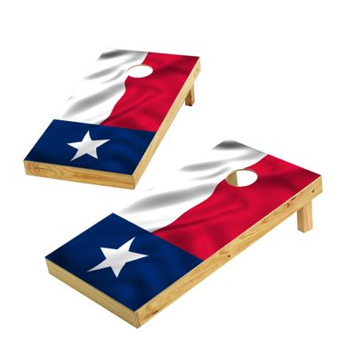 Flag Cornhole Board Wrap Kit (Texas Flag)