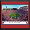 Ole Miss Football (50 yd - day) - 44x18-inch Double Mat, Deluxe Framed Picture by Blakeway Panoramas view 1