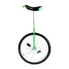 Unifly 24" Beginner Training Unicycle - [A] Frame, Tubular Oval Steel, Complete Set, Aluminum Wheels (Green) view 1