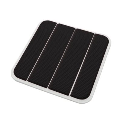 APEX Golf Cart Mats EZGO RXV (2008 Present), 2Five (2009 Present), (Teak, Black/White)