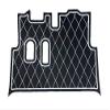 APEX Golf Cart Mats EZGO RXV (2008  Present), 2Five (2009  Present), (Teak, Black/White) view 2