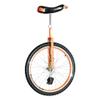 Unifly 20" Street Unicycle - [C] Frame, Tubular Oval Steel, Complete Set, Double Wide Aluminum Wheel (Orange) view 1