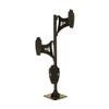 Skull Hooker Trophy Tree Pedestal Powder-Coated Steel Shoulder Mount - Perfect Kit for Hanging and Mounting Small to Medium Sized Heads, Robust Brown view 1
