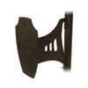 Skull Hooker Trophy Tree Pedestal Powder-Coated Steel Shoulder Mount - Perfect Kit for Hanging and Mounting Small to Medium Sized Heads, Robust Brown view 3