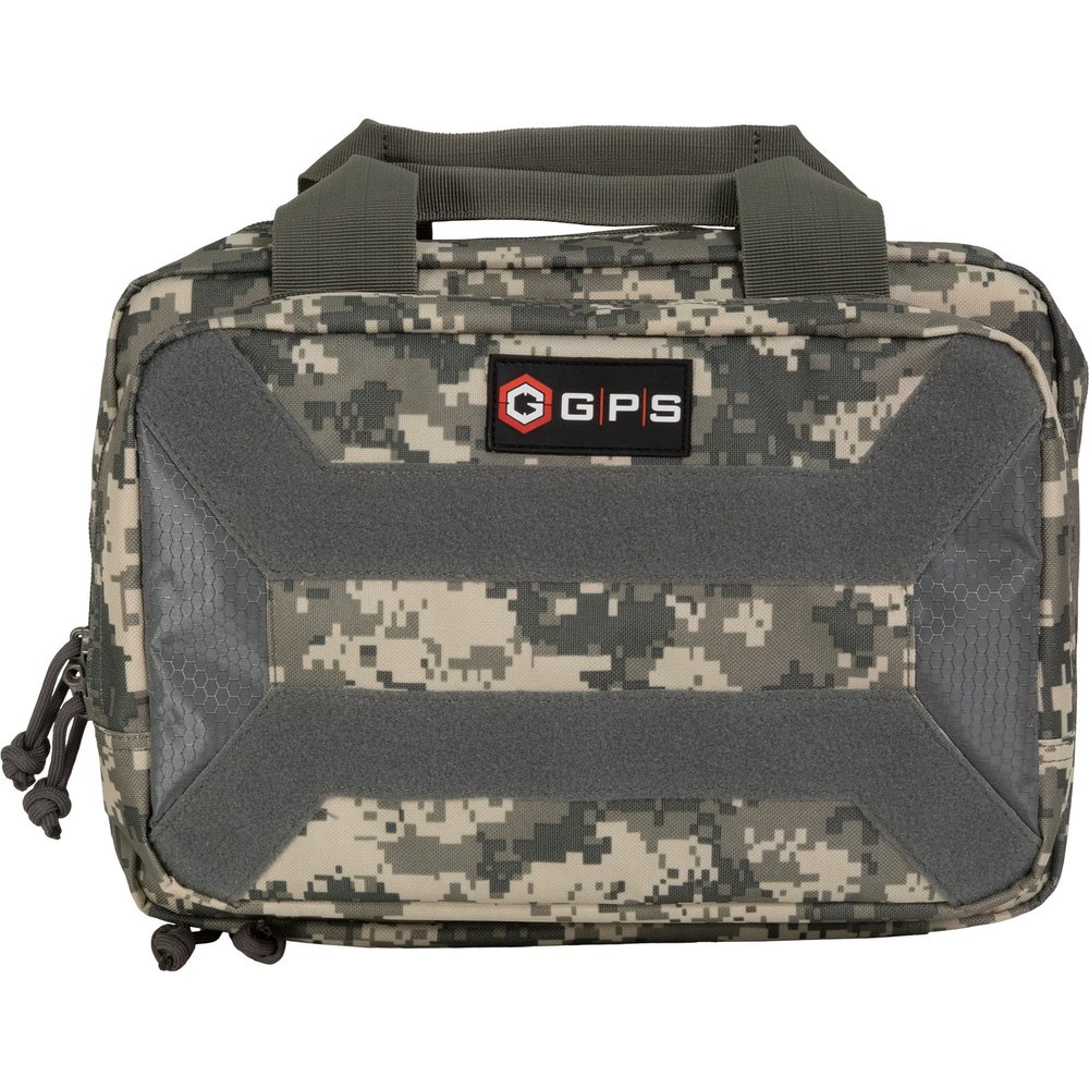 G.P.S. 13" Pistol Case | Acu Camo | Durable Abrasion-Resistant Soft Range Bag for Handgun, Ammo & Shooting Accessories Safe Carrying