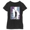 Marvel Hawkeye Abstract Poster Girls T-Shirt Black view 2