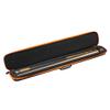 Casemaster Parallax Pool Cue Case, Holds 1 Butt and 1 Shaft, Foam-Lined Pool Stick Case, 600D Oxford Fabric, Chalk Holder, Orange view 1