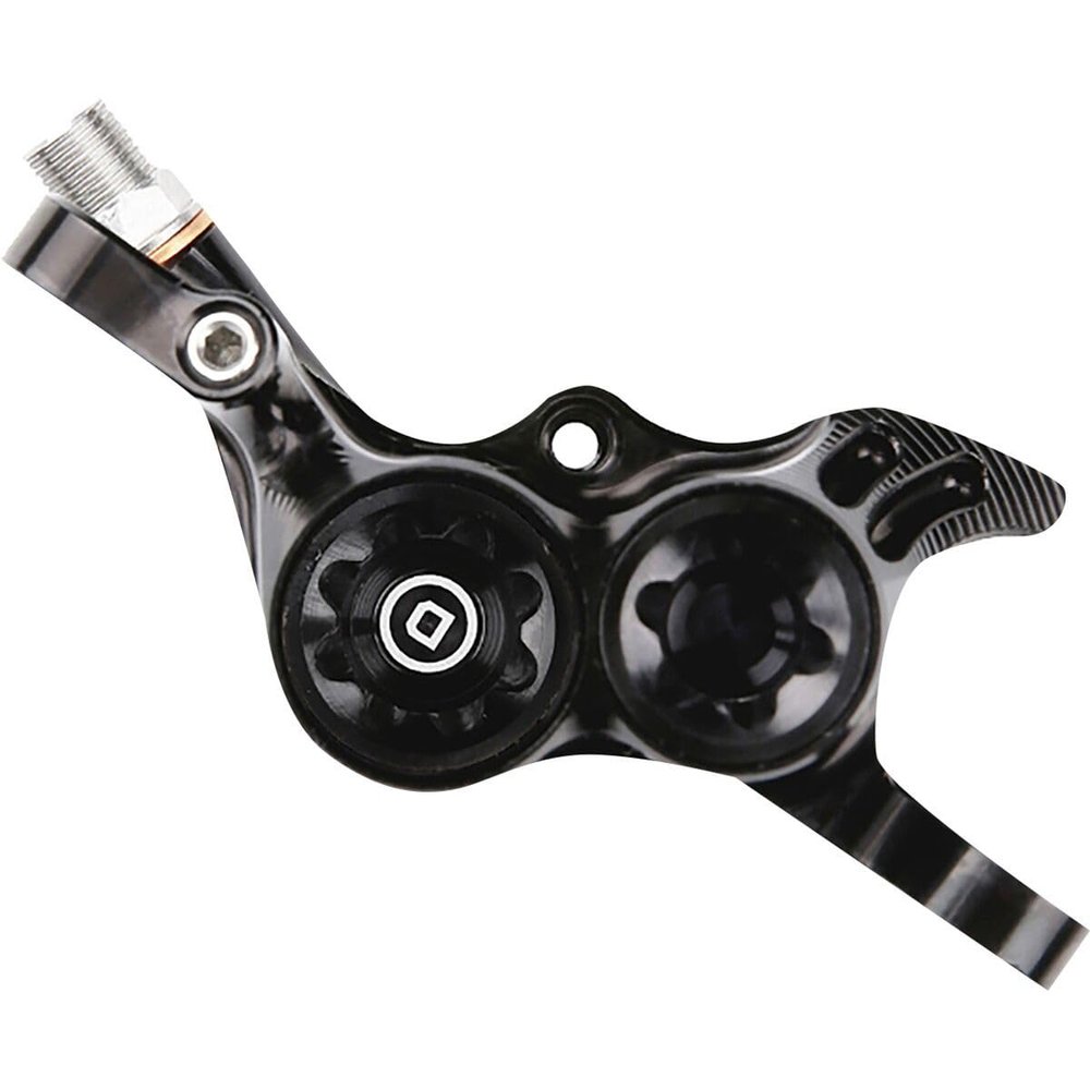 Hope Rx4+ Disc Brake Caliper Black, Flat Mount + 20 Mineral Oil