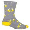 SockGuy Crew 6in Bananas Cycling/Running Socks (Bananas - S/M) view 1