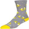 SockGuy Crew 6in Bananas Cycling/Running Socks (Bananas - S/M) view 3