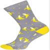 SockGuy Crew 6in Bananas Cycling/Running Socks (Bananas - S/M) view 4