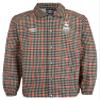 Umbro Men's Gun Club Check Jacket, Brown Large view 1