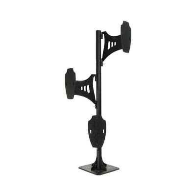 Skull Hooker Trophy Tree Pedestal Powder-Coated Steel Shoulder Mount - Perfect Kit for Hanging and Mounting Small to Medium Sized Heads, Graphite Black