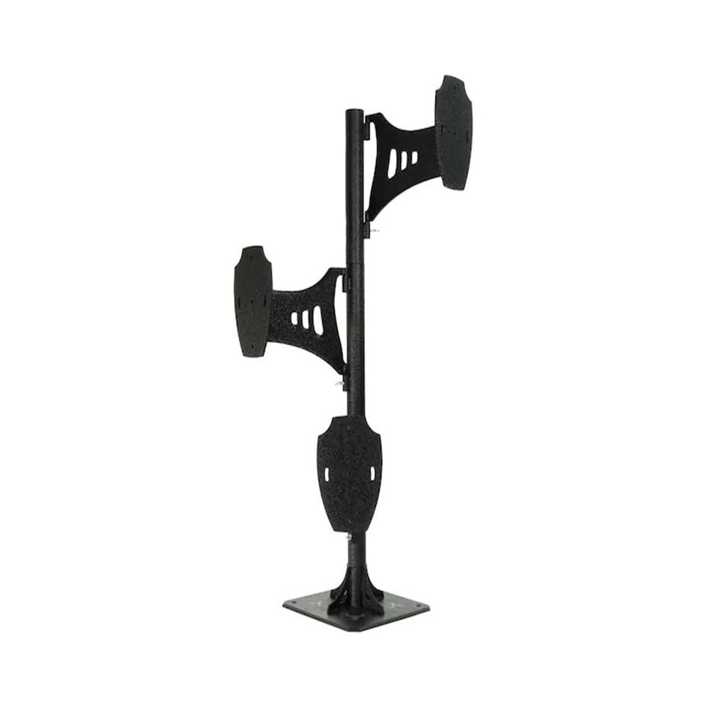 Skull Hooker Trophy Tree Pedestal Powder-Coated Steel Shoulder Mount - Perfect Kit for Hanging and Mounting Small to Medium Sized Heads, Graphite Black