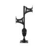 Skull Hooker Trophy Tree Pedestal Powder-Coated Steel Shoulder Mount - Perfect Kit for Hanging and Mounting Small to Medium Sized Heads, Graphite Black view 2