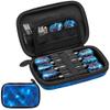 Casemaster by GLD Products Sentinel 6 Dart Case, Holds Extra Accessories, Tips, Shafts and Flights, Compatible with Steel Tip and Soft Tip Darts, Impact & Water Resistant Tactech Shell, Galaxy 6 Darts , 36-9004 view 1