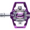 Ht Components T2 Clipless Pedals Purple, One Size view 1