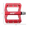 HT Components AN14A Pedals - Platform Aluminum 9/16 Red view 2
