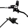 Hope Tech 4 X2 Disc Brake and Lever Set Black, Front Hydraulic Post Mount view 1