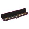 Casemaster Parallax Pool Cue Case, Holds 1 Butt and 1 Shaft, Foam-Lined Pool Stick Case, 600D Oxford Fabric, Chalk Holder, Purple view 1