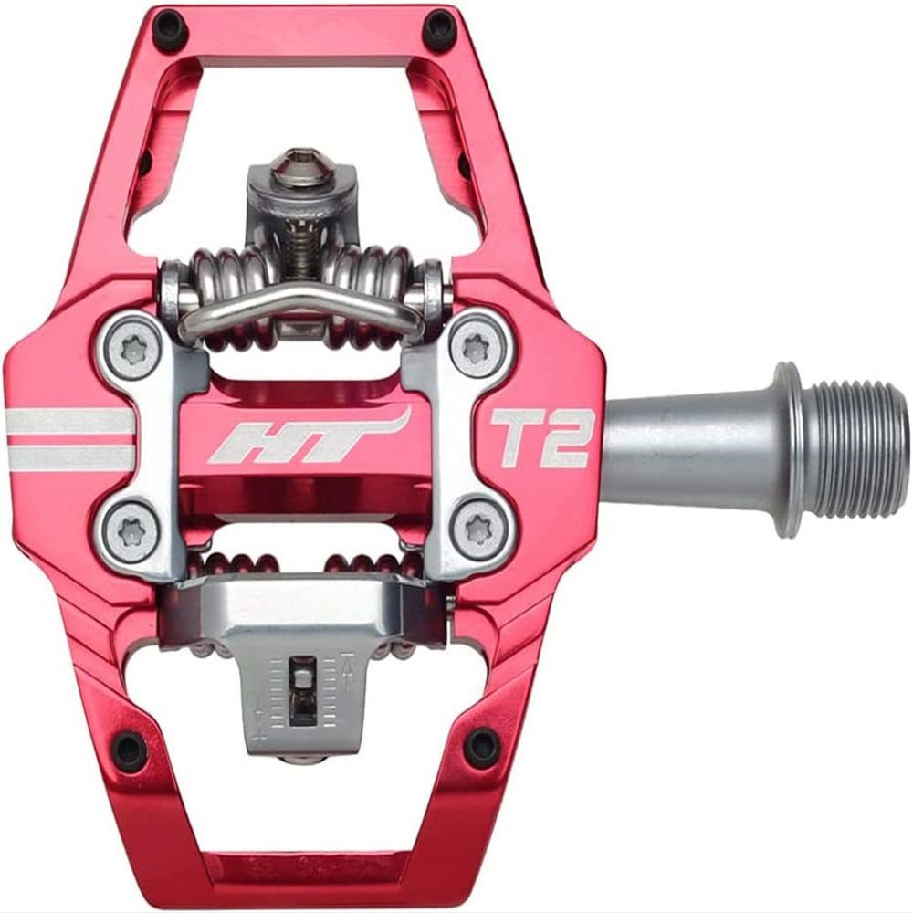 Ht Components T2 Clipless Pedals Red, One Size