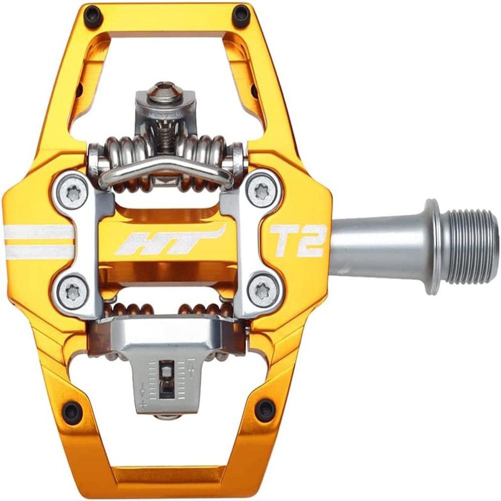 Ht Components T2 Clipless Pedals Orange, One Size