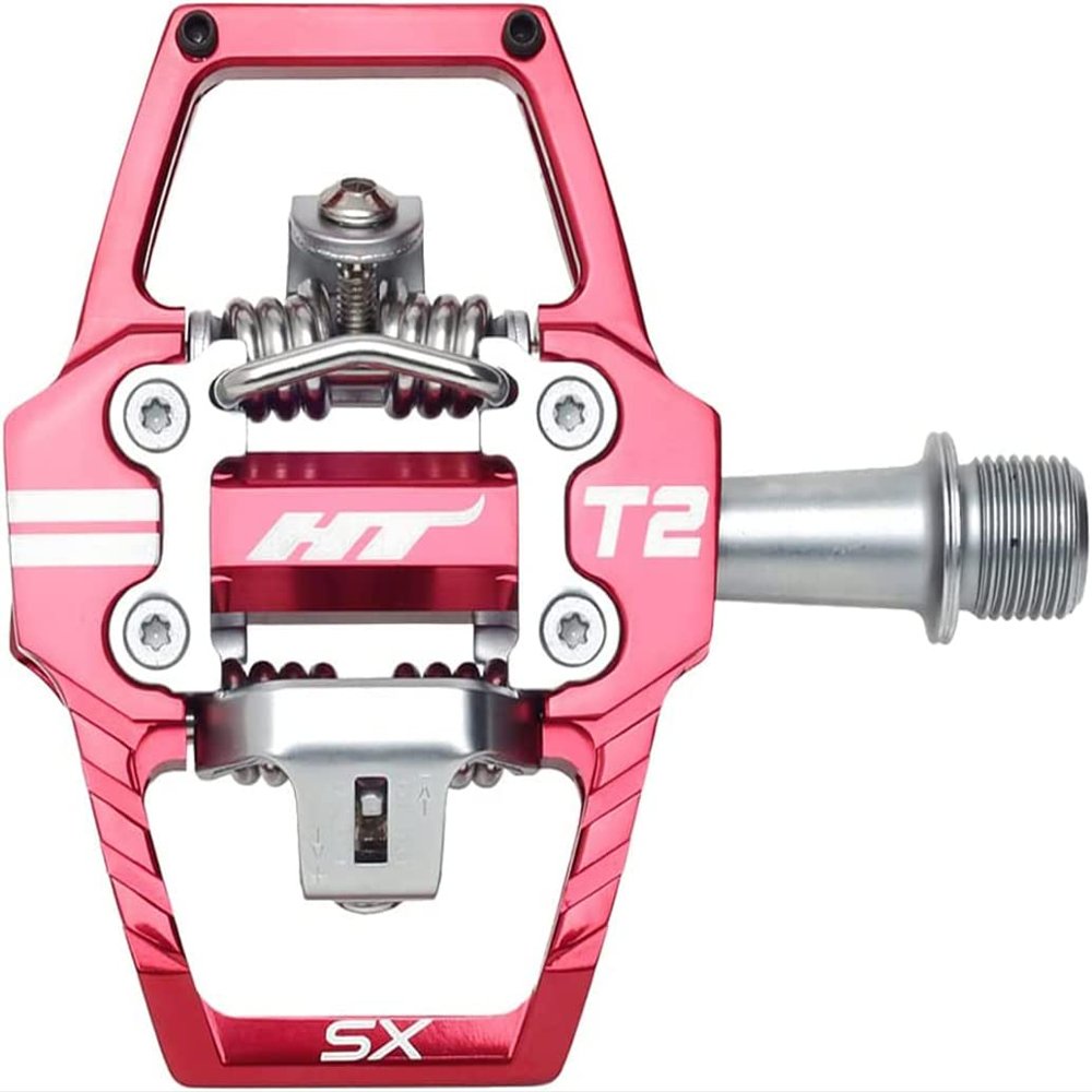 HT Components T2-SX Pedals - Dual Sided Clipless with Platform Aluminum