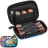 Casemaster by GLD Products Sentinel 6 Dart Case, Holds Extra Accessories, Tips, Shafts and Flights, Compatible with Steel Tip and Soft Tip Darts, Impact & Water Resistant Tactech Shell, Tie Dye, (36-9003) view 1