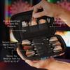 Casemaster by GLD Products Sentinel 6 Dart Case, Holds Extra Accessories, Tips, Shafts and Flights, Compatible with Steel Tip and Soft Tip Darts, Impact & Water Resistant Tactech Shell, Tie Dye, (36-9003) view 3