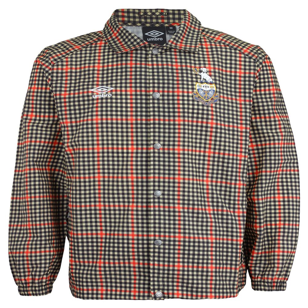Umbro Men's Gun Club Check Jacket, Brown Small
