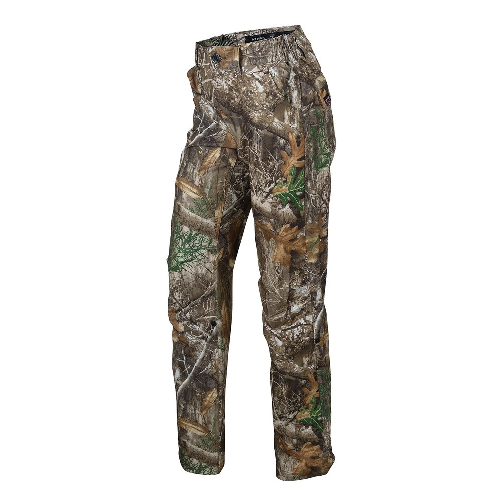 King's Camo Women's Tall Size King's XKG Ridge Pant, Realtree Edge, Large