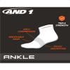 AND1 Mens Quarter Socks - 12 Pack Moisture Wicking Breathable Cushioned Athletic Performance Ankle Socks for Men (6-12.5), Size 6-12.5, Black Camo view 3
