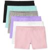 The Children's Place Girls Pull On Fashion Shorts, Gum Drop 6-pack, XX-Large US view 1