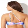 Swimsuits For All Women's Virtuoso One Shoulder Bikini Top - 12, Snow Leopard (Plus view 3