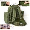 Akmax.cn MOLLE II Medium Tactical Backpack  Authentic Military Rucksack with ABS External Frame, Detachable Side Pouches & Modular Design for Heavy Loads (50L, OD) view 4