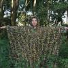 3D Leafy Poncho,Camouflage Poncho for Hunting Airsoft Wildlife Photography Bird Watching Leafy Camo Breathable Outdoor Woodland Forest Jungle Military Hunting Gear,for Men Women (Size : One-Size) view 2