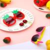 Weewooday 4 Pairs Toddler Sunglasses Girls Funny Kids Sunglasses Strawberry Bunny Pineapple glasses for Little Girls Baby(Light Pink, Red, Pink, Rose Red) view 4