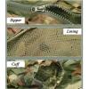 3d Leafy Camo Suit, Camouflage Suit Bush Costume Adult Prank Army Sniper Costume Paintball Suit Airsoft Youth Clothing Outdoor Camo Suit, Camouflage Accessories ( Color : Green 150-190cm/5'-6'2'' ) view 3