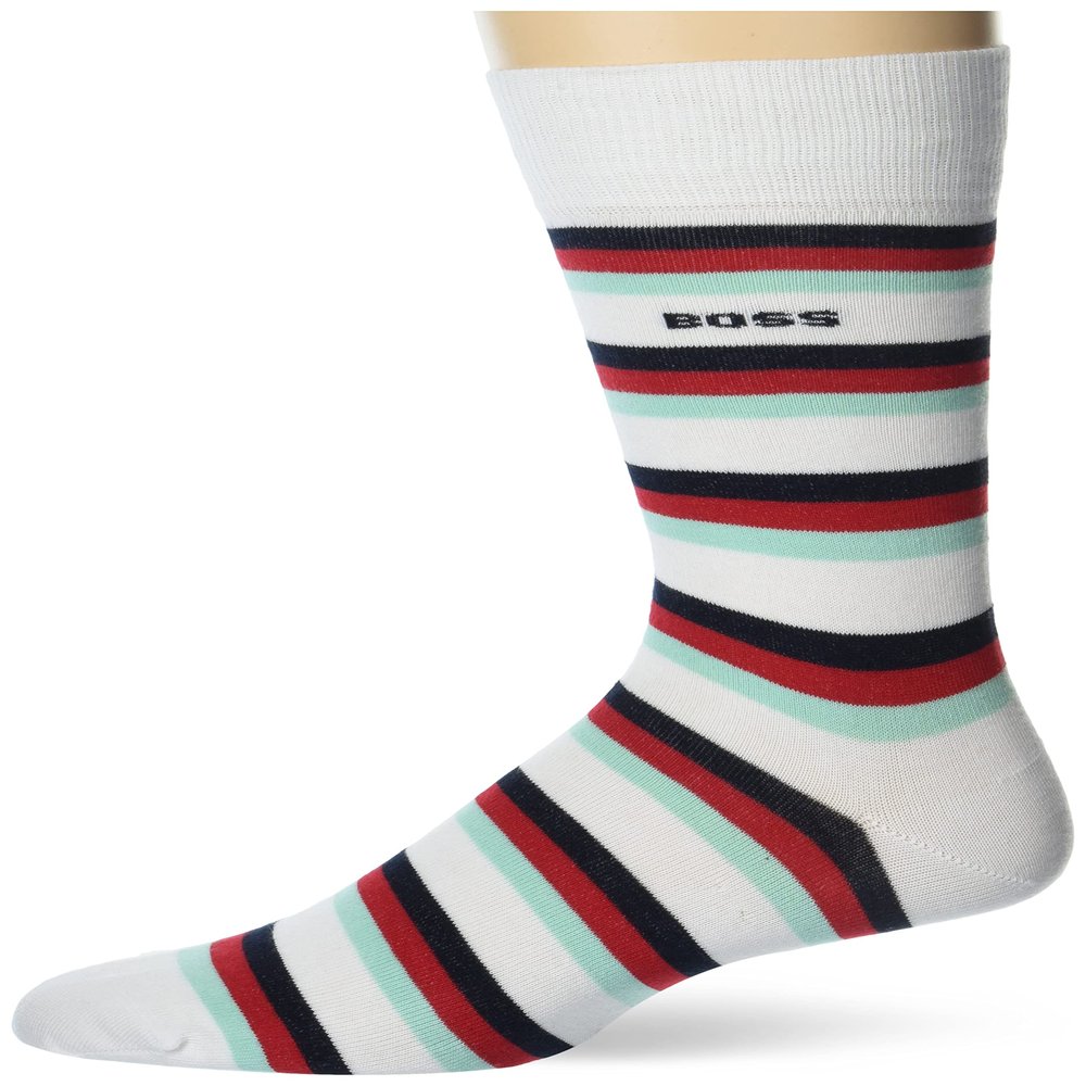 BOSS Multi Stripe Pattern Dress Sock