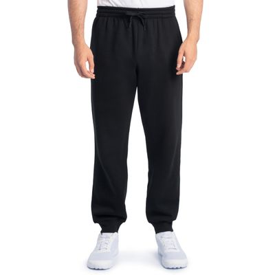 Fruit of The Loom Men's Eversoft Fleece Sweatpants & Joggers (Regular & Big Man), Joggers-Black, Small