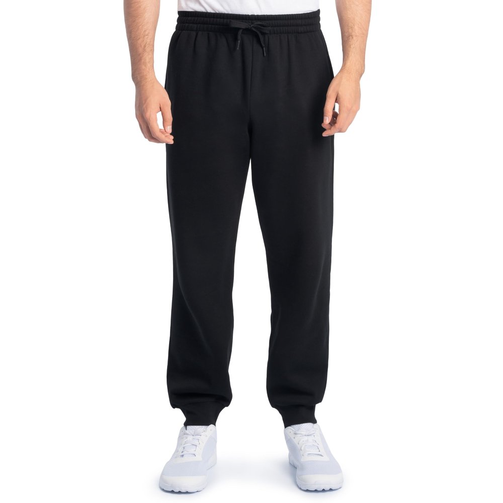 Fruit of The Loom Men's Eversoft Fleece Sweatpants & Joggers (Regular & Big Man), Joggers-Black, Small