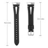 AISPORTS Compatible with Fitbit Charge 6/Charge 5 Band Leather for Women Men, Soft Slim Hollow Breathable Leather Sport Wristband Metal Buckle Bracelet Replacement Strap for Fitbit Charge 6/Charge 5 view 2