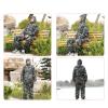 Hunting Suits for Men,Camouflage Bush Suit Kids Suit Camouflage Military Set Camo Poncho Tactical Men's Jacket Pants Camo Hooded Paintball Sniper Wildlife Photography Camo Net Mesh,Camouflage Suits view 4