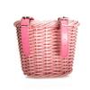 MEGHNA Woven Mini Bike Basket for Kid Bike Handlebar Bike Basket for Women Girl for Scooter, Pink view 4
