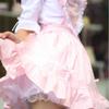 METEMEI 3 Layers Girls Slip Flower Girl Petticoat Crinoline Hoopless Skirt Underskirt for Kids KPT2 Girls' Slip (Medium, White) view 4