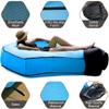 Inflatable Lounger Outdoors Inflatable Air Sofa Double Person for Camping Beach Travel Couch with Carrying Bag view 2