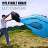 Inflatable Lounger Outdoors Inflatable Air Sofa Double Person for Camping Beach Travel Couch with Carrying Bag view 4