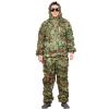 Splenlife Bush Costume Adult, 3D Leafy Camo Suit Camouflage Suit Airsoft Sniper Clothing Lightweight Hunting Camouflage Woodland Green Maple Leaf Clothes Camouflage Tactical Sniper,Men Woman Adults view 1