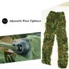 Splenlife Bush Costume Adult, 3D Leafy Camo Suit Camouflage Suit Airsoft Sniper Clothing Lightweight Hunting Camouflage Woodland Green Maple Leaf Clothes Camouflage Tactical Sniper,Men Woman Adults view 4